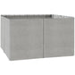 Gazebo Curtains, 10' x 13' Universal Replacement Privacy Curtain, 4-Panels Sidewall with Hooks/C-Rings, Light Grey