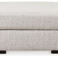 Larce - Stone - Oversized Accent Ottoman