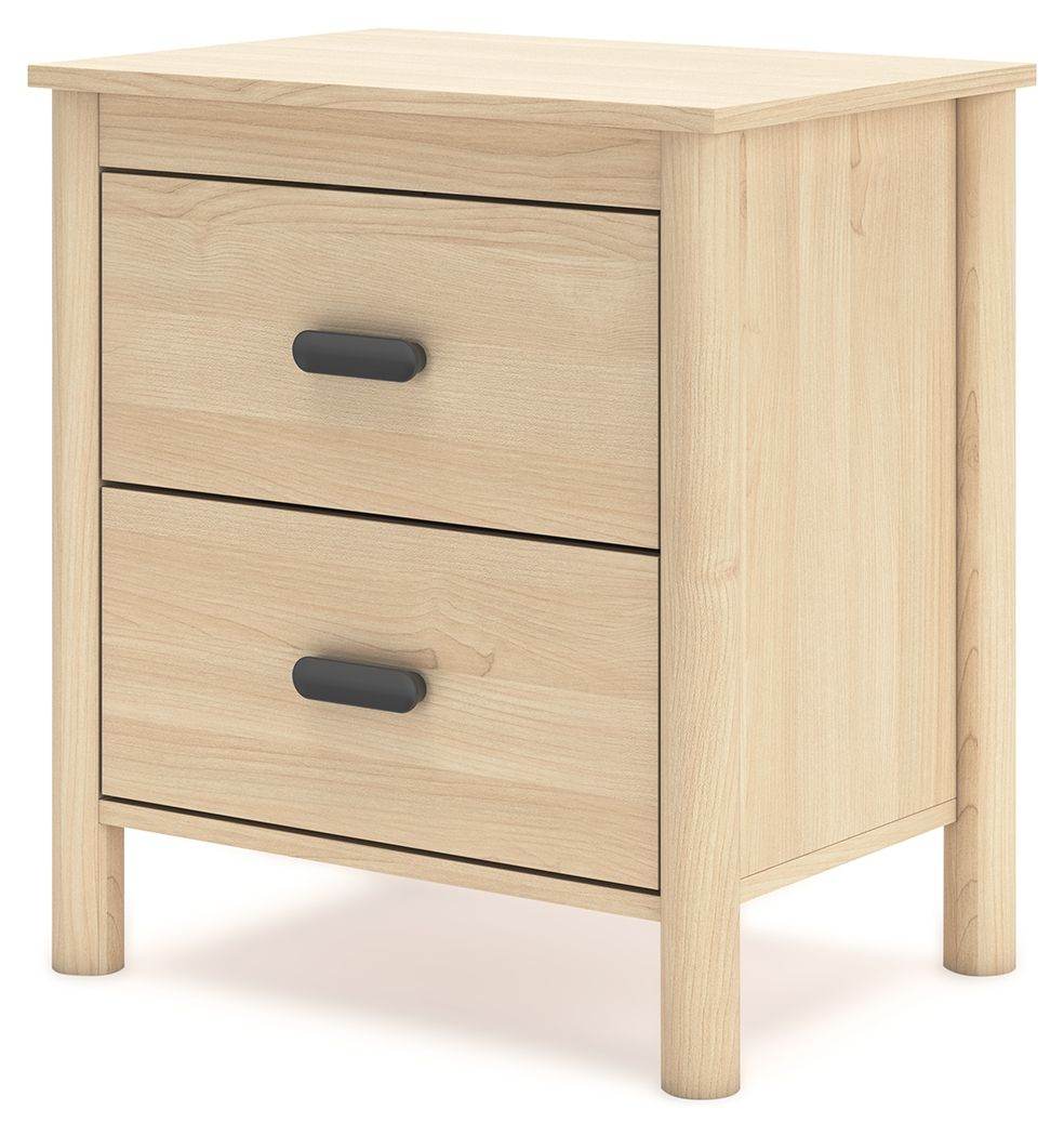 Cabinella - Tan - Two Drawer Night Stand - Forward Furniture