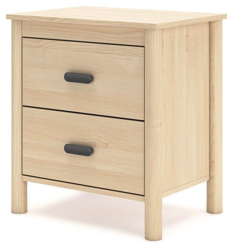 Cabinella - Tan - Two Drawer Night Stand - Forward Furniture