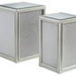 Traleena - Silver Finish - Nesting End Tables (Set of 2)