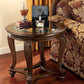 Norcastle - Dark Brown - Round End Table