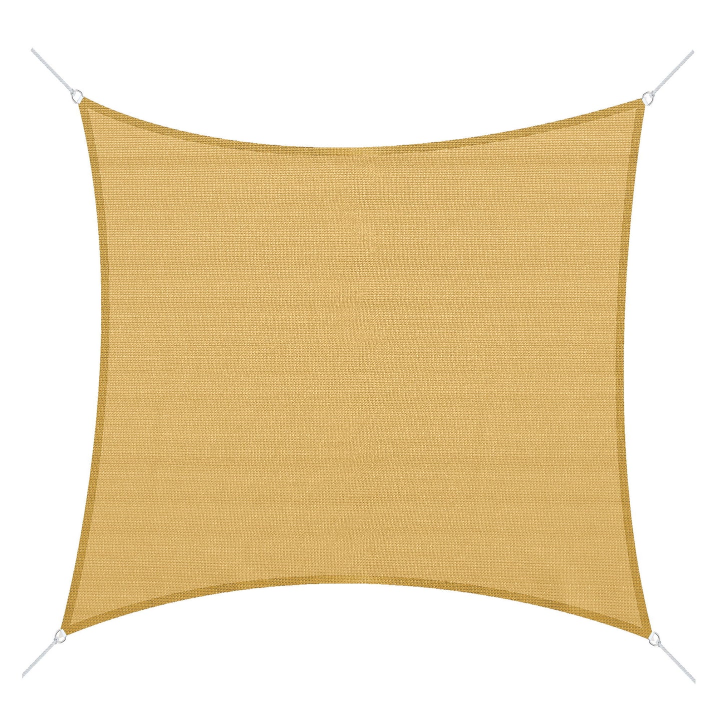 10ft x10ft Square Canopy Sun Shade Sail Garden Cover UV Protector Outdoor Patio Lawn Shelter with Carrying Bag Sand