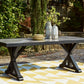 Beachcroft - Rect Dining Table W/Umb Opt