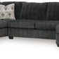 Hollyview - 3-Piece Sectional With Raf Corner Chaise - Shadow
