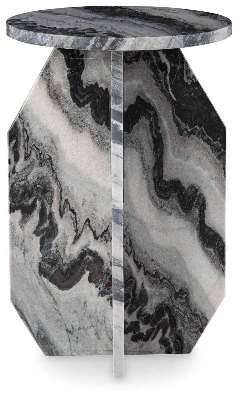 Wrenlane - Black / White / Taupe - Accent Table - Forward Furniture