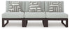 Beachloft - 3-Piece Outdoor Sectional - Black / Gray