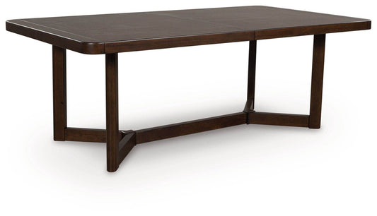 Dilenno - Dark Brown - Rectangular Dining Room Extension Table - Forward Furniture