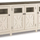 Bolanburg - Extra Large TV Stand - White / Brown / Beige
