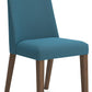 Lyncott - Dining Uph Side Chair (Set of 2) - Blue / Brown