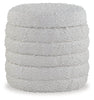 Duntler - Storage Ottoman - Ivory
