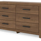 Broachmyn - Six Drawer Dresser