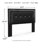 Kaydell - Upholstered Panel Headboard