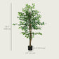 5ft Artificial Tree Ficus, Indoor Fake Plant with Pot, for Home Decor