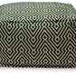 Abacy - Green / Ivory - Pouf