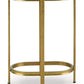 Porterville - Gold Finish - Accent Table - Forward Furniture