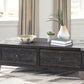 Todoe - Dark Gray - Lift Top Cocktail Table