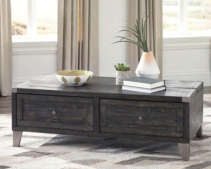 Todoe - Dark Gray - Lift Top Cocktail Table - Forward Furniture