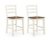 Brinfern - Barstool (Set of 2) - Brown / Antique White