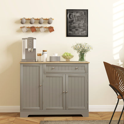41" Sideboard Buffet Cabinet with 3 Doors