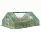 71" x 55" x 32" Mini Greenhouse Portable Hot House for Plants with 2 Large Windows and Ground Nails for Outdoor, Indoor, Garden, Gardening Kit, Green