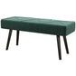 39" Upholstered End of Bed Bench - Green