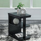 Winbardi - Black - Chair Side End Table