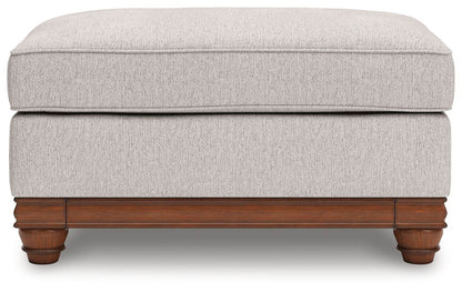 Clearbrooke - Sandstone - Ottoman - Forward Furniture
