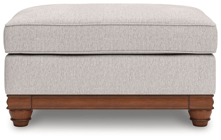 Clearbrooke - Sandstone - Ottoman - Forward Furniture