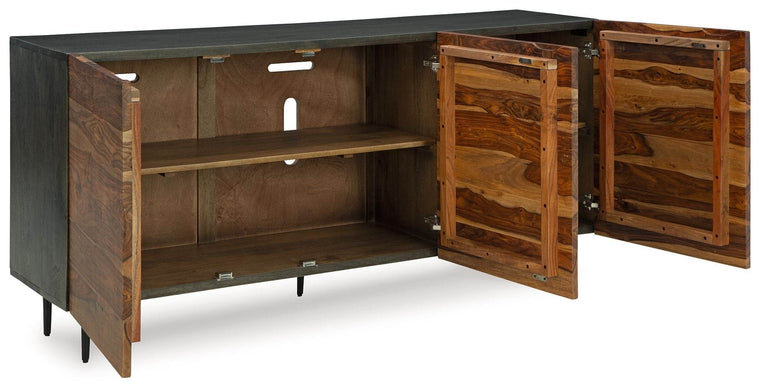 Darrey - Natural / Brown - Accent Cabinet - Forward Furniture