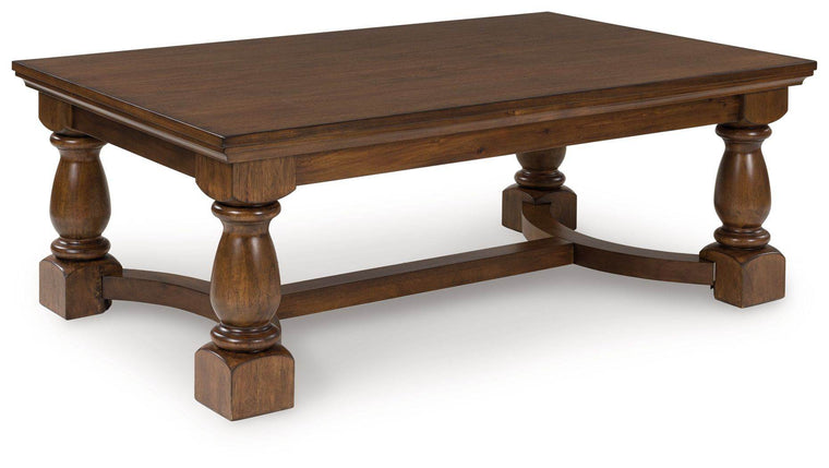 Sturlayne - Brown - Rectangular Cocktail Table - Forward Furniture