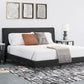 Cadmori - Upholstered Bed With Roll Slats