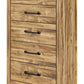 Maystonna - Five Drawer Chest - Brown