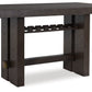 Burkhaus - Dark Brown - Rectangular Dining Room Counter Table