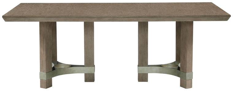 Chrestner - Gray - Rectangular Dining Room Table - Forward Furniture