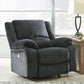 Draycoll - Slate - Power Rocker Recliner - Fabric