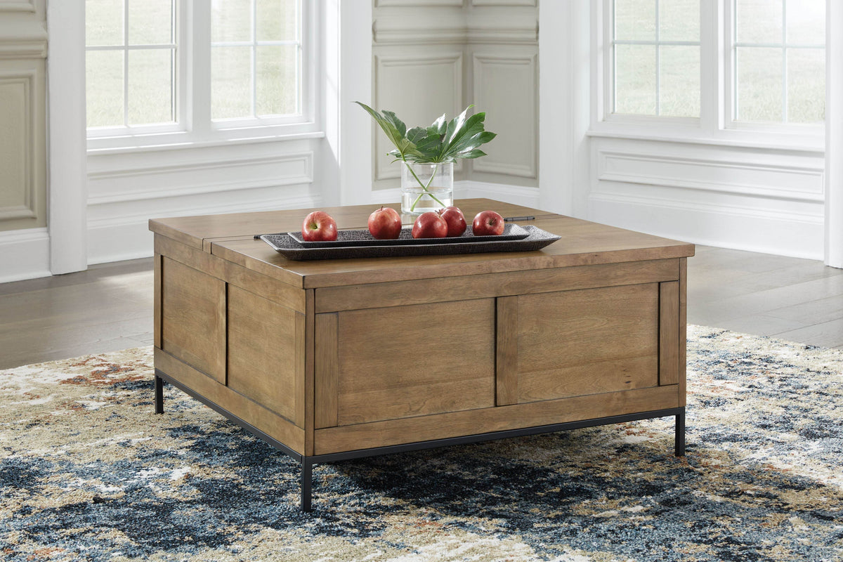Torlanta - Brown - Lift Top Cocktail Table - Forward Furniture
