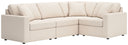 4 Pc. Sectional With Laf / Raf Corner Chairs