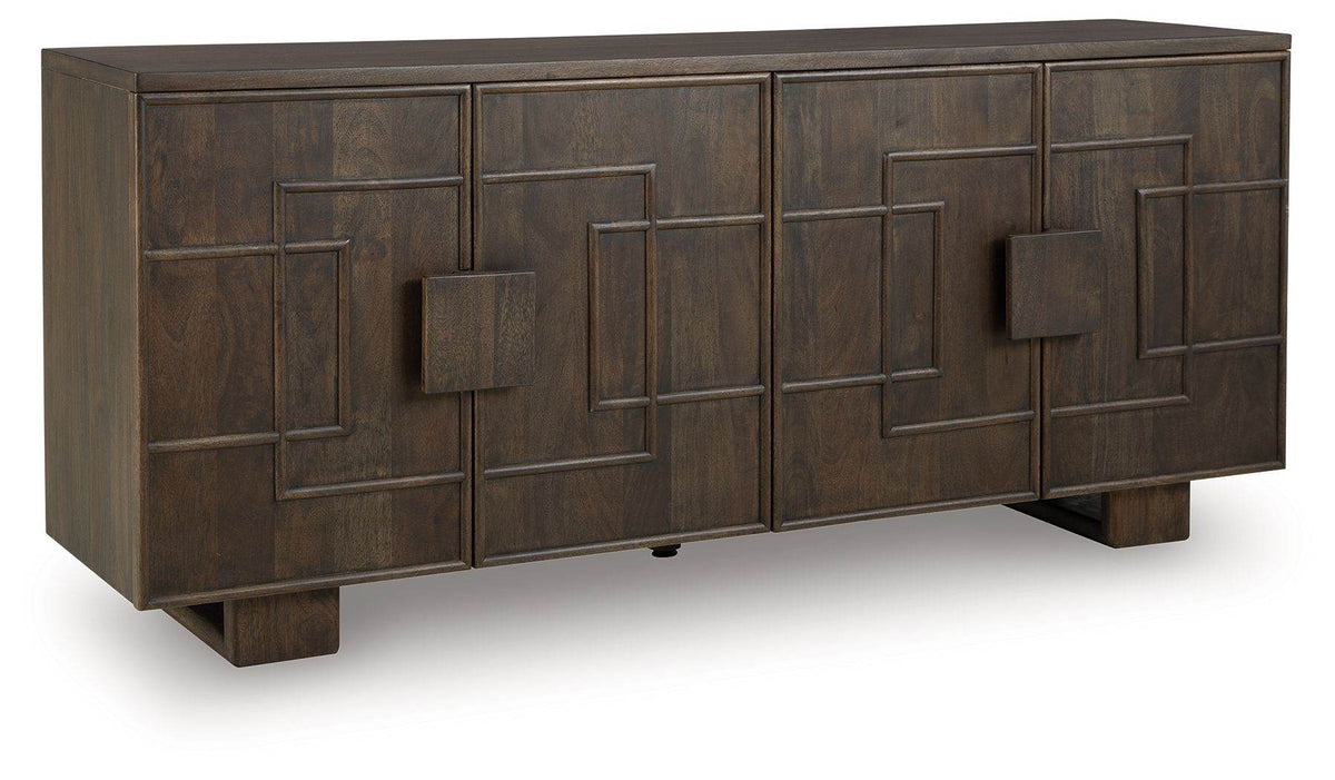 Cato - Accent Cabinet - Dark Brown