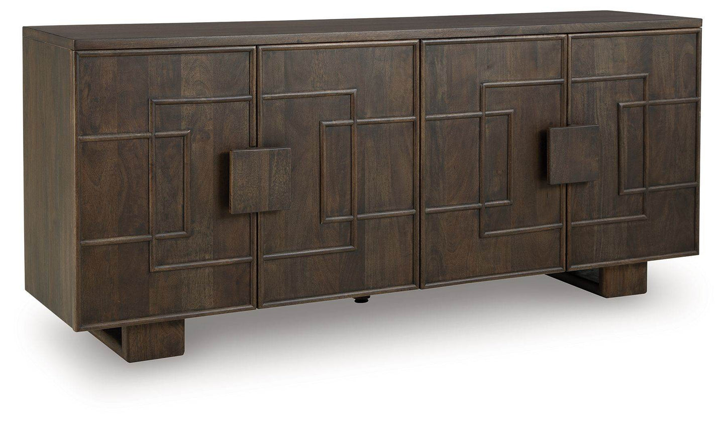 Cato - Dark Brown - Accent Cabinet - Forward Furniture