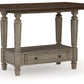 Lodenbay - Antique Gray - Rectangular Dining Room Counter Table