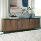 Barnford - Brown / Black - Accent Cabinet