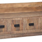 Garrettville - Brown - Storage Bench