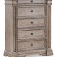 Blairhurst - Light Grayish Brown - Five Drawer Chest