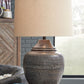 Olinger - Brown - Metal Table Lamp