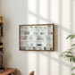 5-Tier Display Cabinet, Shot Glass Display Case, Glass Curio Cabinet with 2 Glass Doors and 4 Adjustable Shelves, Brown