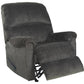 Ballinasloe - Smoke - Rocker Recliner - Fabric