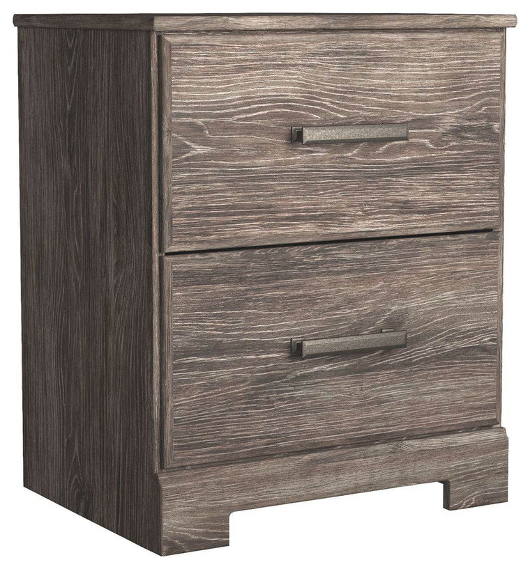 Ralinksi - Gray - Two Drawer Night Stand - Forward Furniture