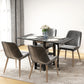 Folding Dining Table with Storage, Drop Leaf Kitchen Table for Small Spaces, Black