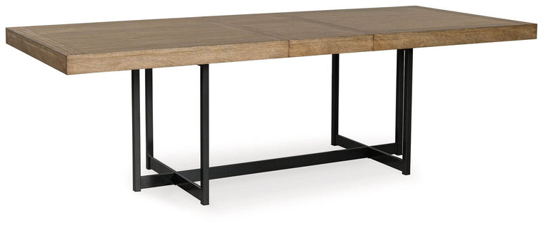 Tomtyn - Light Brown - Rectangular Dining Room Extension Table - Forward Furniture